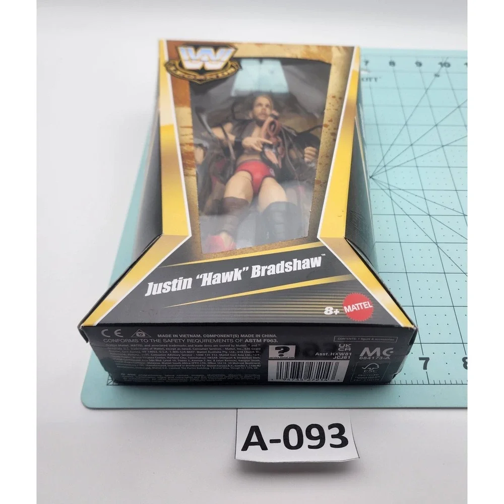 Mattel WWE Elite Legends Series 25‎ Justin Hawk Bradshaw New In Box Sealed